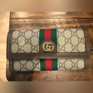 Gucci  Ophidia GG Continental Wallet